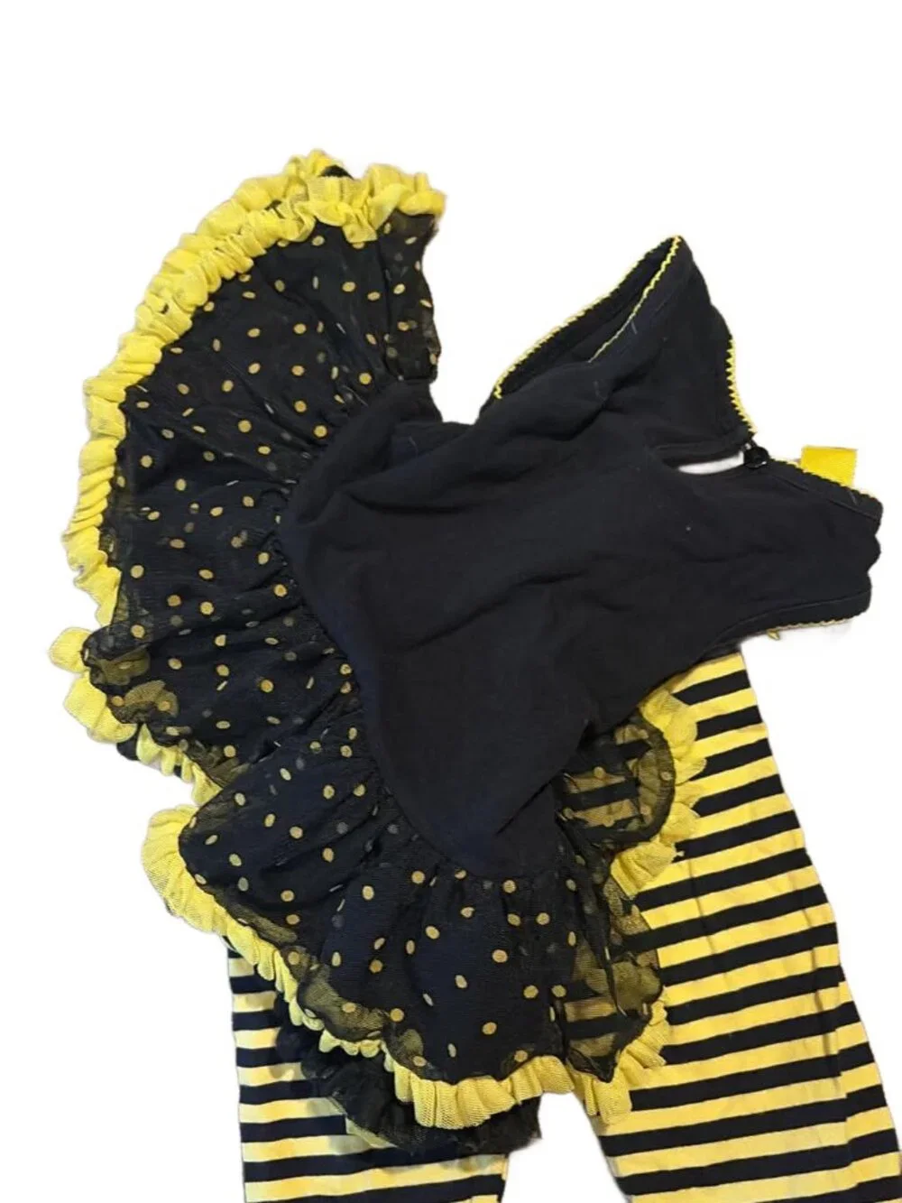 2-Piece Rare Editions Baby Girls Honey Bee Tutu Set
